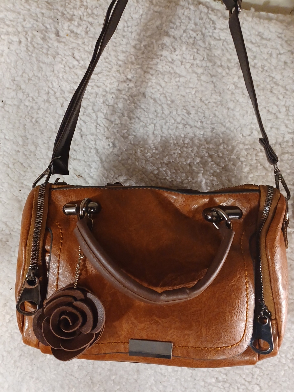 Brown Women's Satchel Handbag